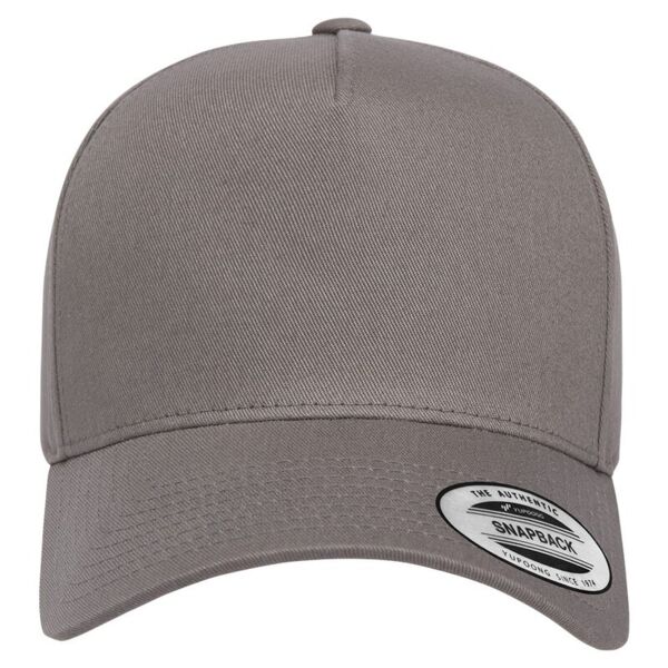 Retro Cotton Blend Trucker Snapback Cap Thumbnail