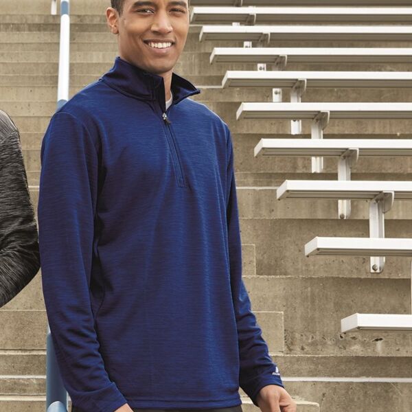 Men's Striated Quarter-Zip Pullover Thumbnail