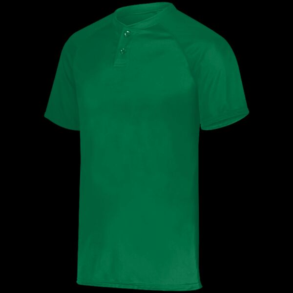 Attain Wicking Two-Button Baseball Jersey Thumbnail
