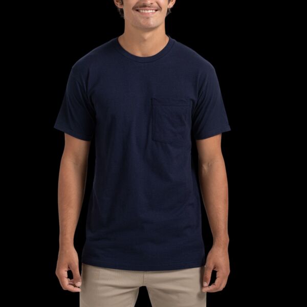 Tultex 293 - Unisex Heavyweight Pocket Tee Thumbnail