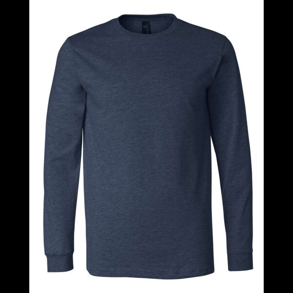 Rum Punch Unisex CVC Long Sleeve T-Shirt Heather Navy Thumbnail